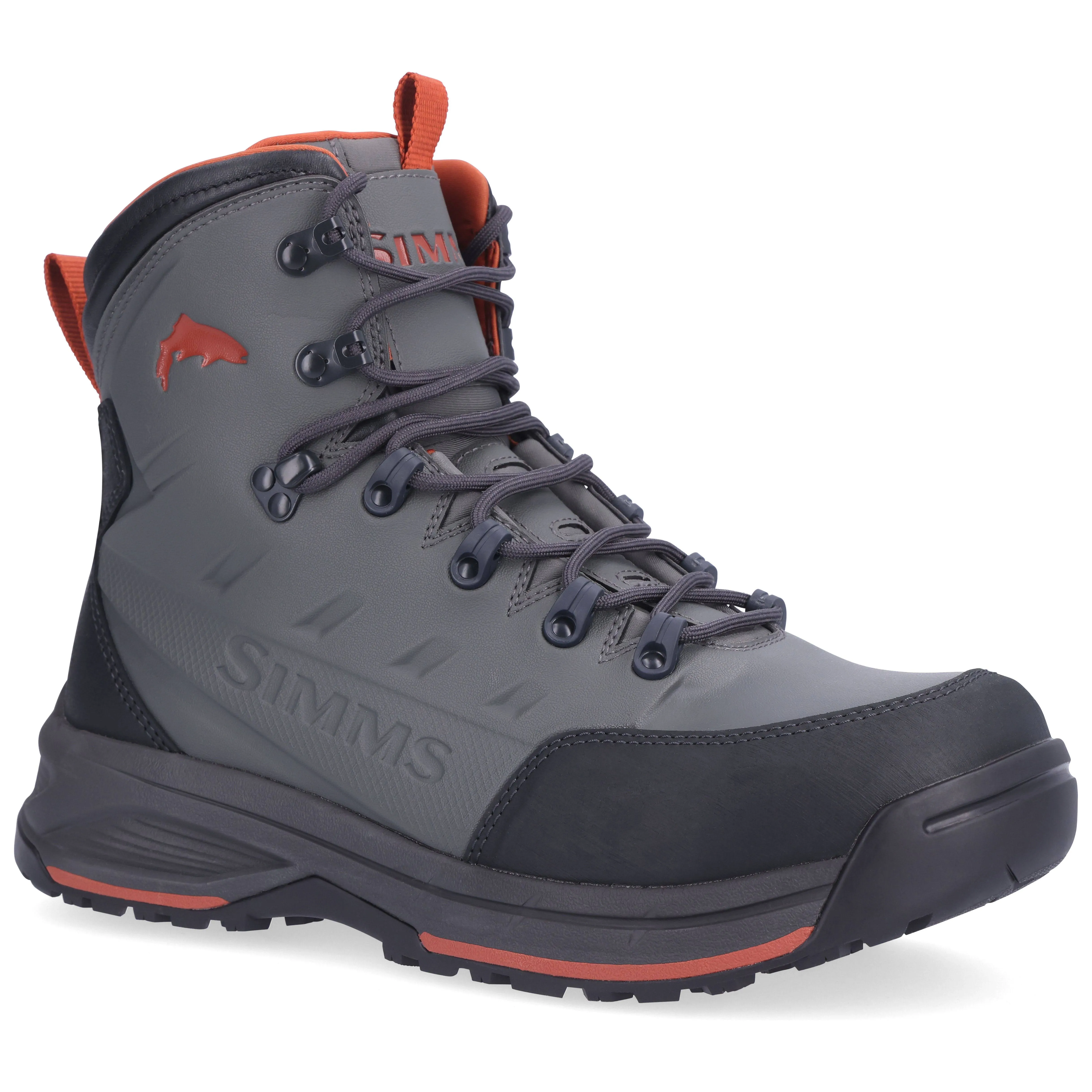 Simms Men's Freestone Wading Boots, Rubber Sole Fishing Boots