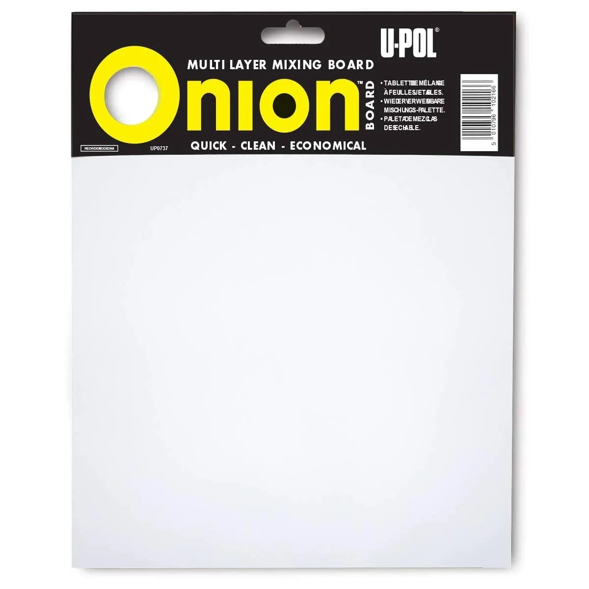 U-Pol Products 0737 Onion Board Multilayered Mixing Palette