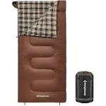 KingCamp Traveling Camping Sleeping Bag Cotton Flannel Sleeping Bags for Adults