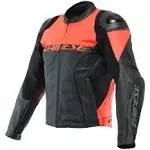 Dainese Racing 4 Leather Jacket Perforated Black - Size 50