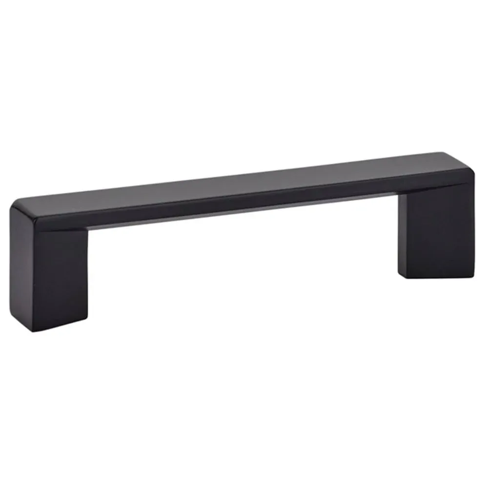 Emtek Trinity Cabinet Pull 3-1/2" Center to Center, Flat Black