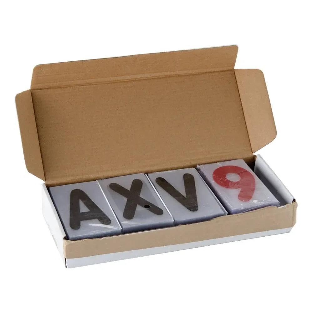 Aarco Products ROCLTR-1 The Rocker Letter Set - 354 Characters