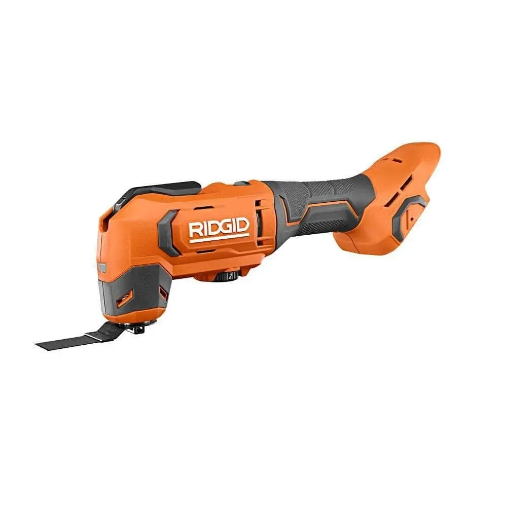 RIDGID 18V Cordless Oscillating Multi-Tool 2.0 Ah