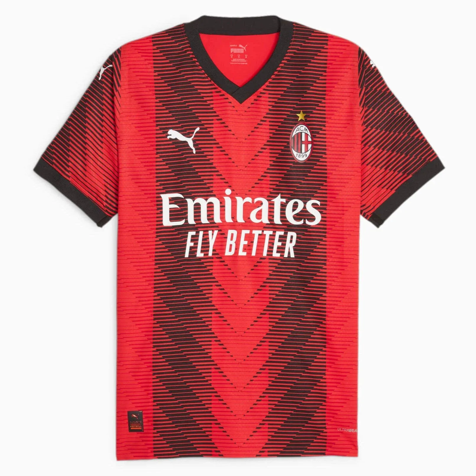 Puma AC Milan 23/24 Authentic Home Jersey - L