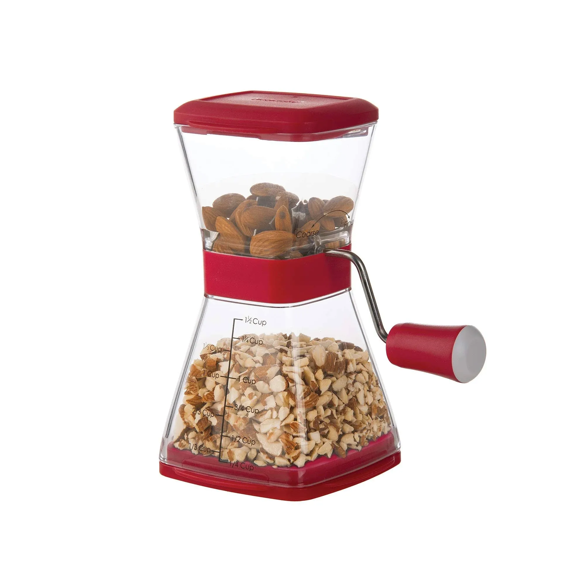 Prepworks GFNC-3 NUT Chopper Large Nut Chopper One Size Red Colour Name:Red