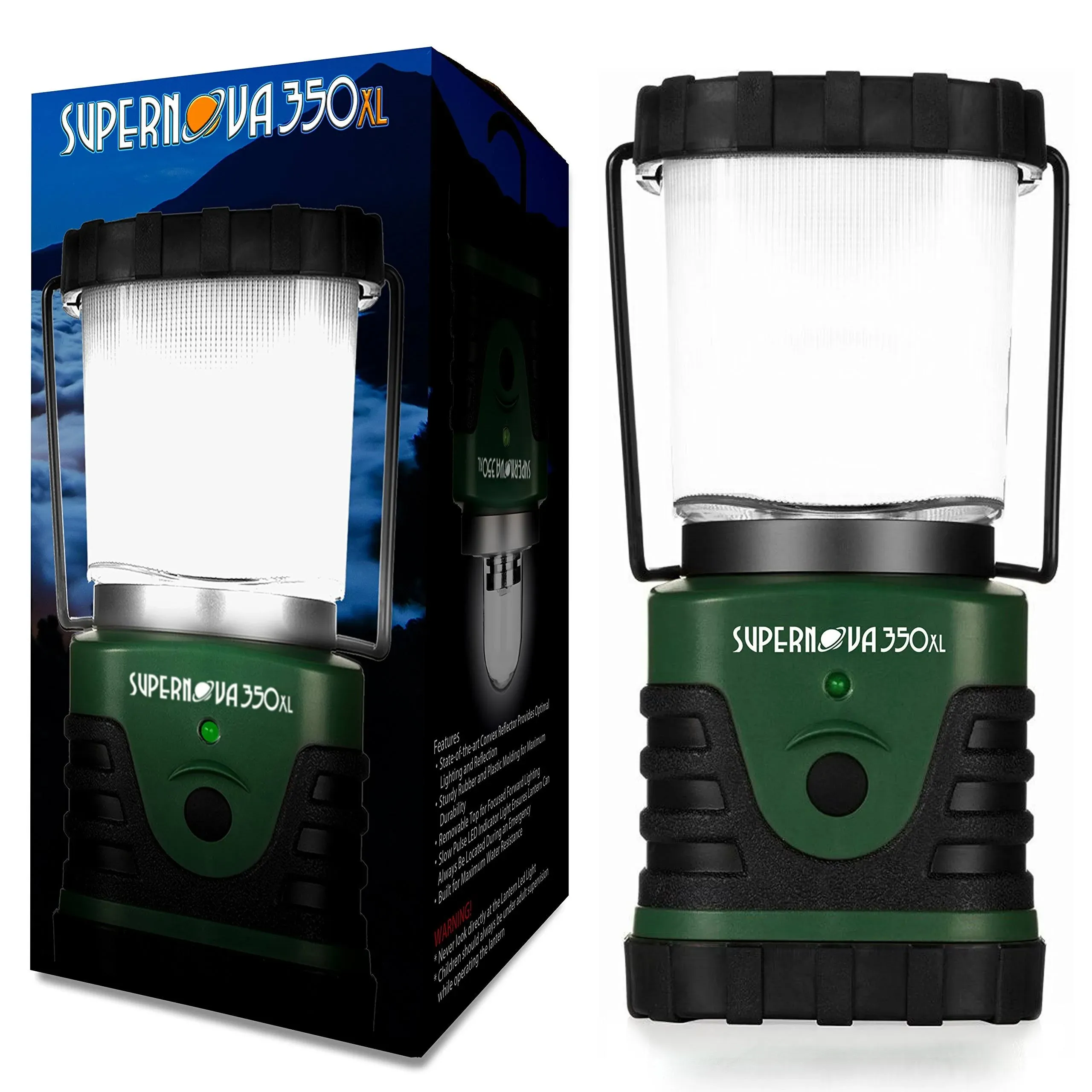 Supernova 350XL Lumens Ultra Bright LED Camping and Emergency Lantern