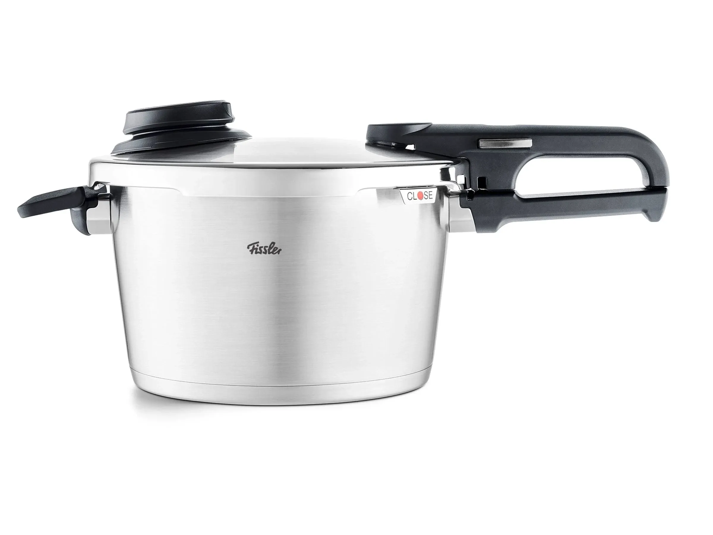 Fissler Vitavit Premium Pressure Cooker with Steamer Insert, 6.3 Quart