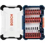 BOSCH SDMS38 38-Piece Assorted Impact Tough Screwdriving Custom Case System Set for Screwdriving Applications