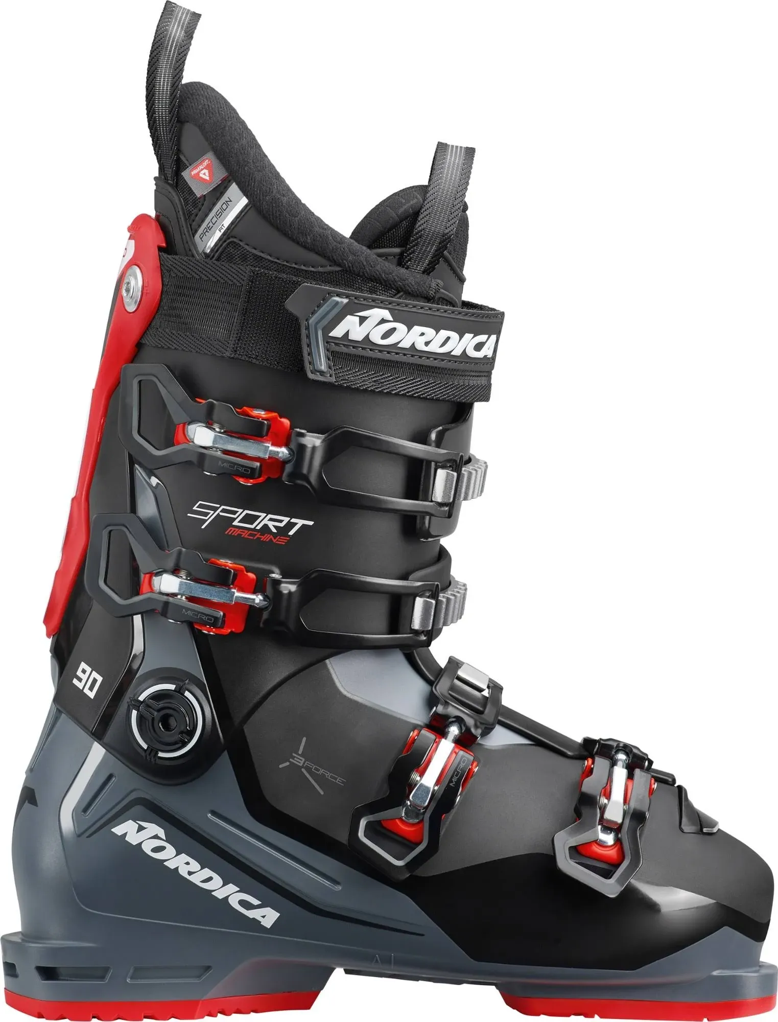 Nordica Sportmachine 3 90 Black Ski Boots - 2024