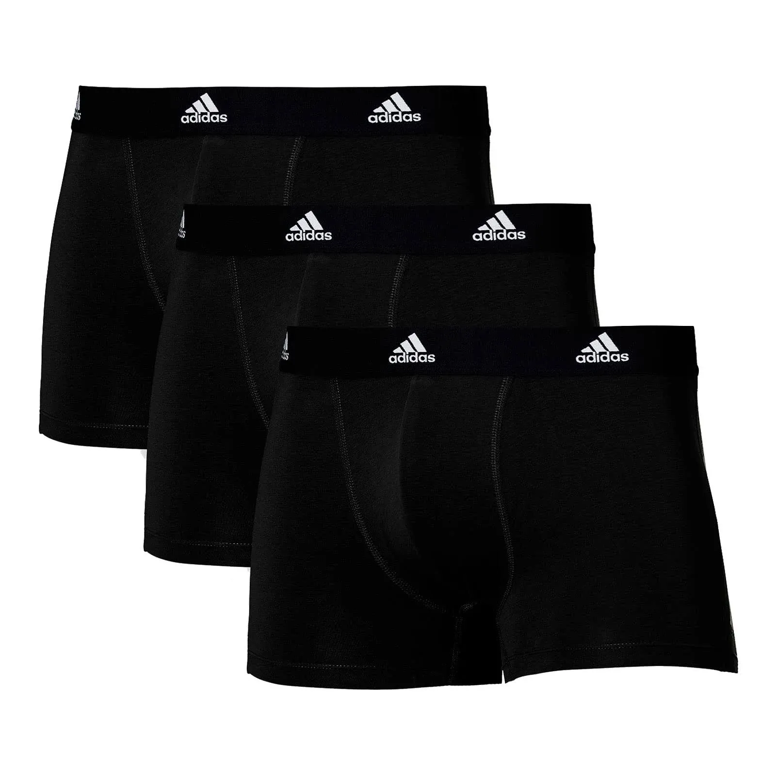 adidas Men's Active Flex Cotton Boxers (3 Pack)