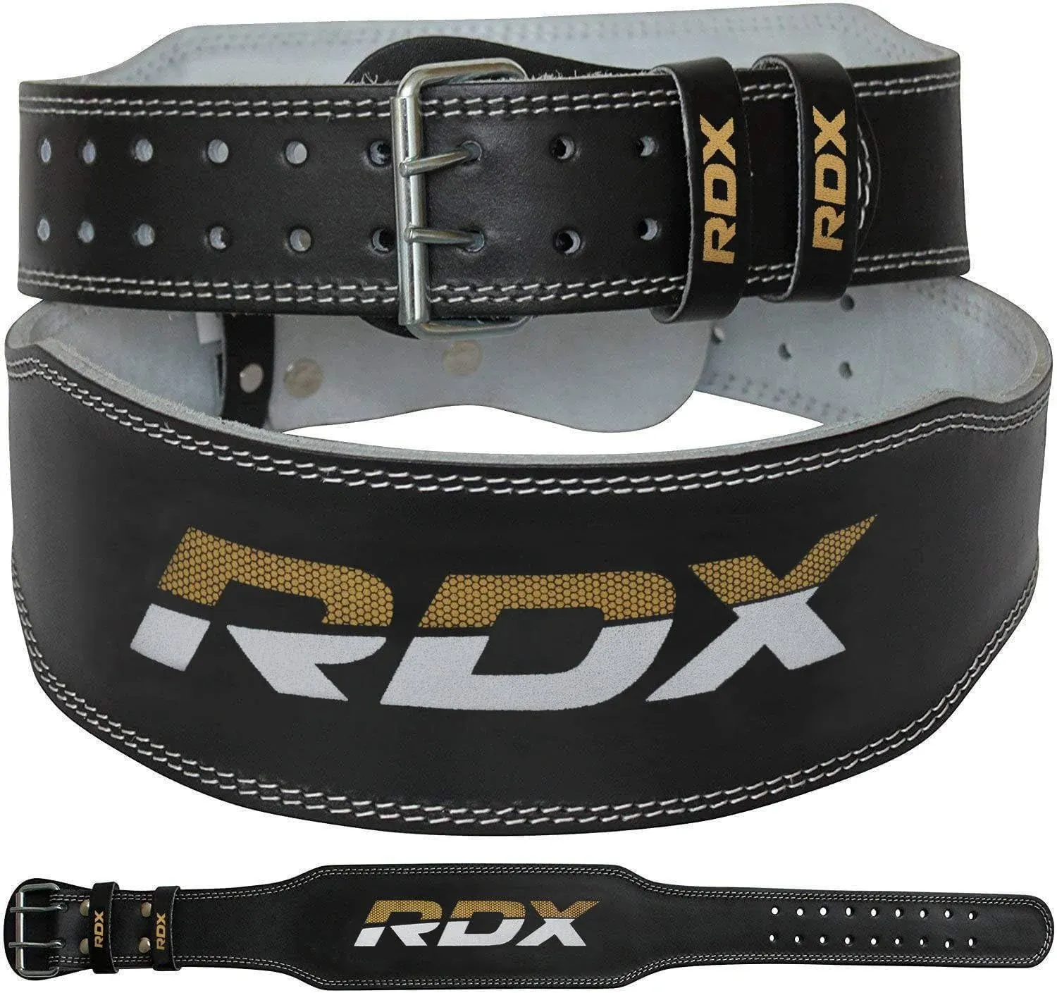 RDX Weight Lifting Belt Back Support Fitness Gym Bodybuilding Training Workout