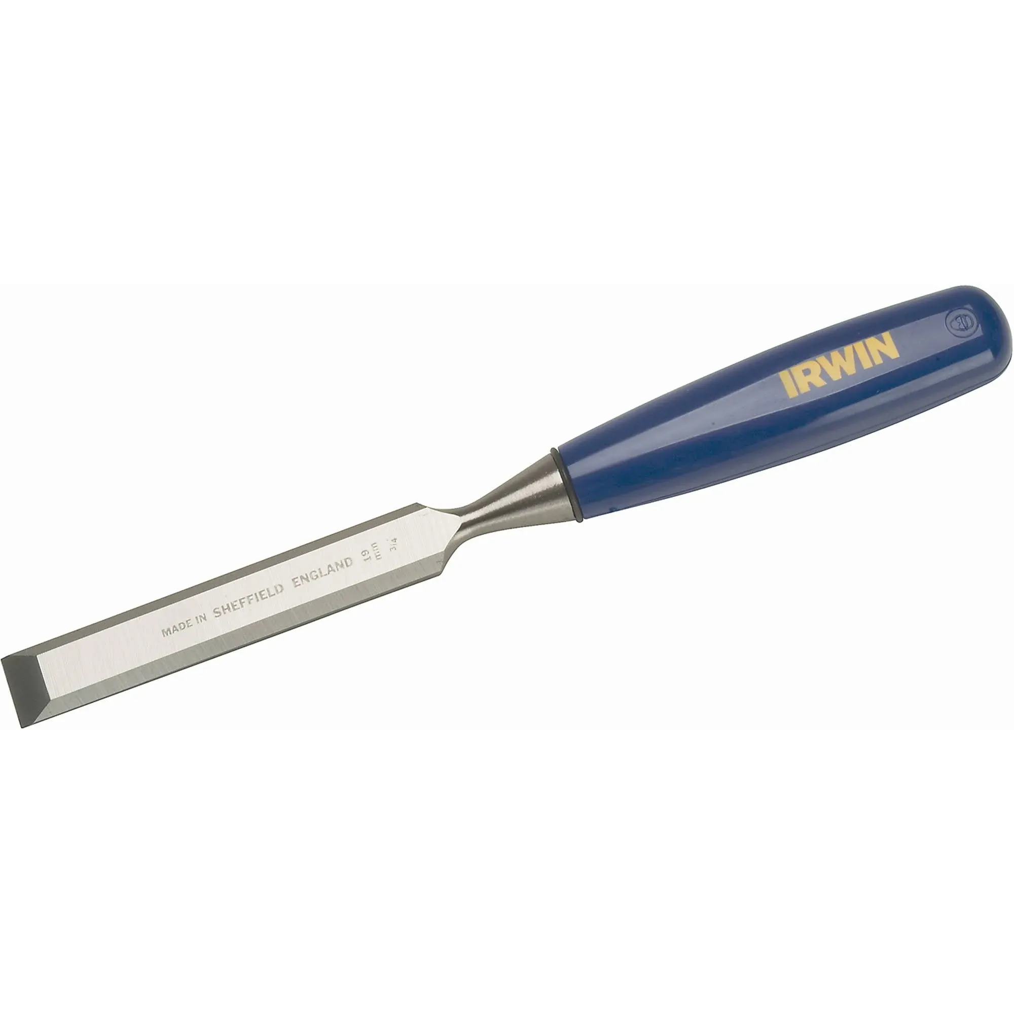 Irwin M44412N Wood Chisel, 1/2 x 4-1/2 in, Blue