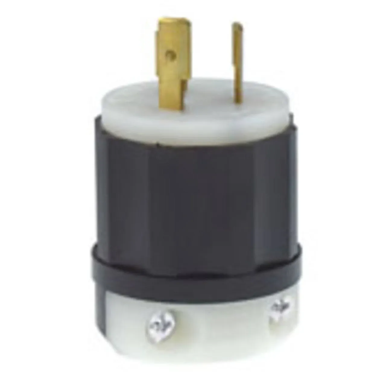 Leviton Ebony Plug Locking 3-Pole 3-Wire NEMA L11-20P 20A 250V (2371)