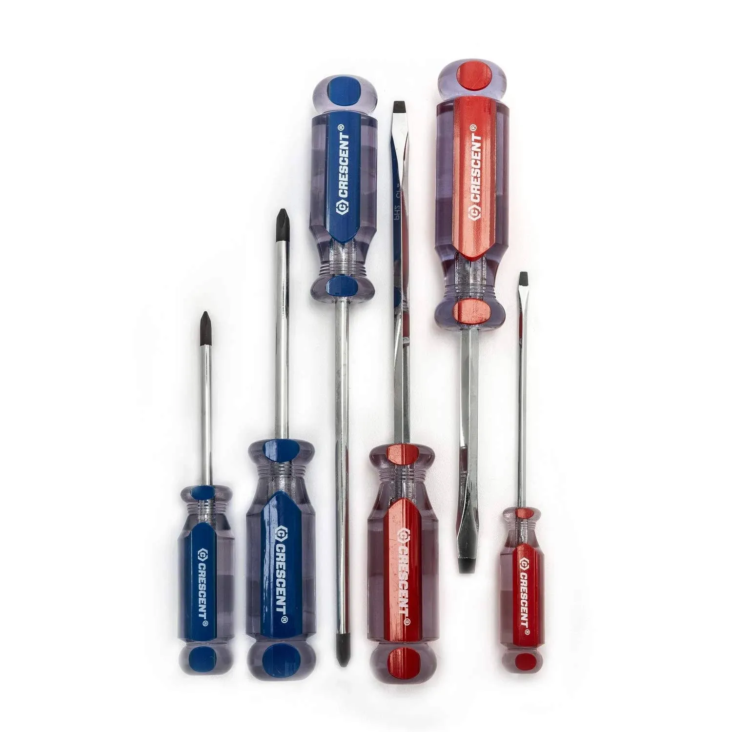 Crescent Phillips/Slotted Screwdriver Set 6 pc