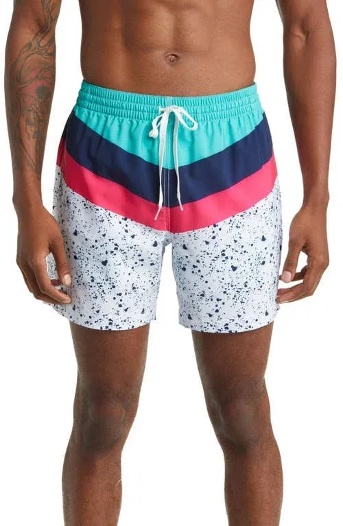 Chubbies The Aquatic Libations Polyester/Spandex Trunks | Size XXL