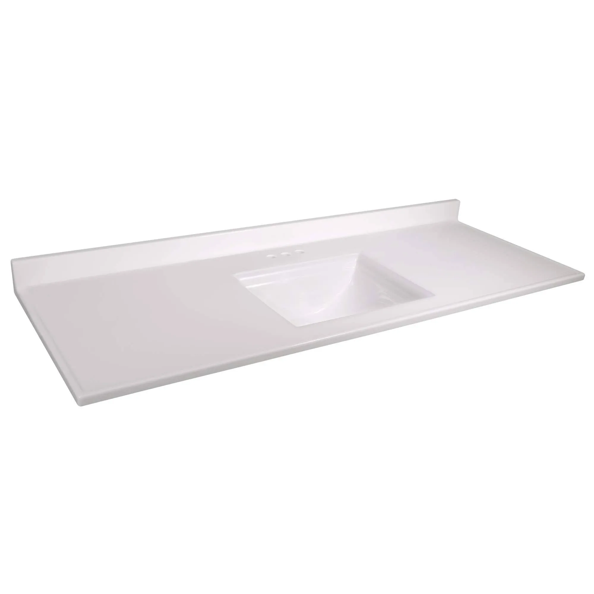 Design House 557660 61" Cultured Marble Vanity Top - Contemporary - Bathroom Sinks - by Buildcom | Houzz