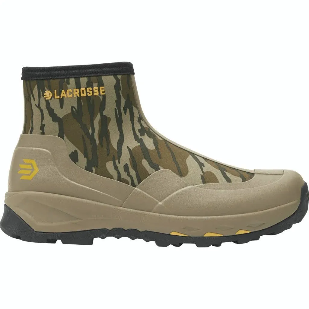 LaCrosse AlphaTerra 6" Zip-Up Waterproof Hiking Boots for Men - Alphaterra Outsole, Active Fit, EVA Midsole Side-Zip