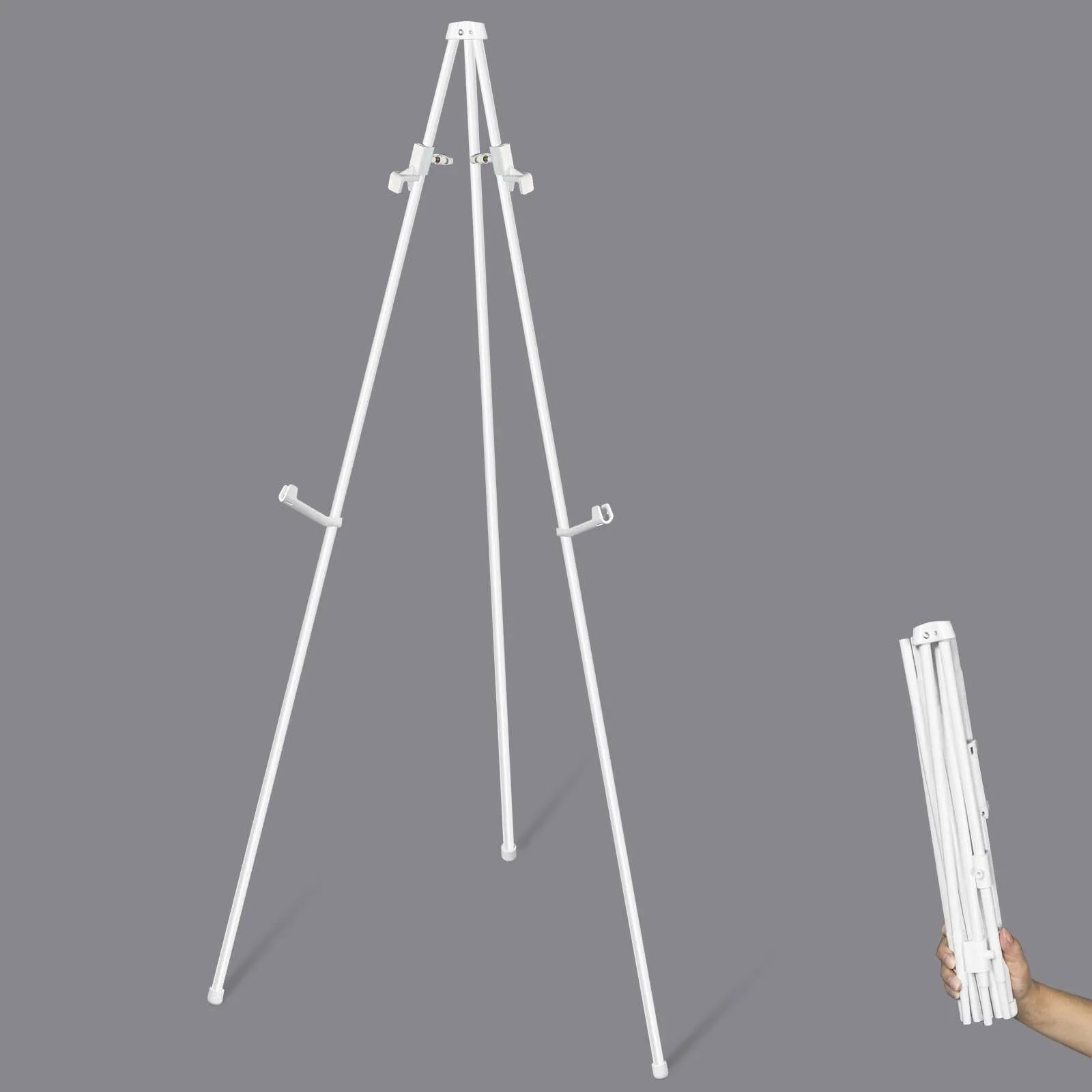 JIUYE 23Version Display Easel Stand for Wedding Signs,63" Tall Floor Standing ...