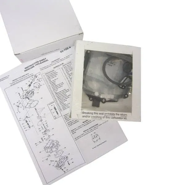 Quicksilver 3302-804844002 Carburetor Repair Kit