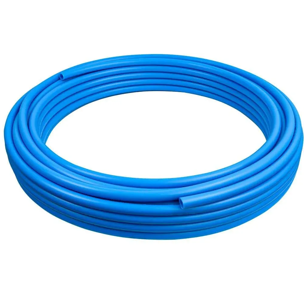 The Plumber’s Choice 1 in. x 100 ft. Blue PEX-B Tubing Potable Water Pipe