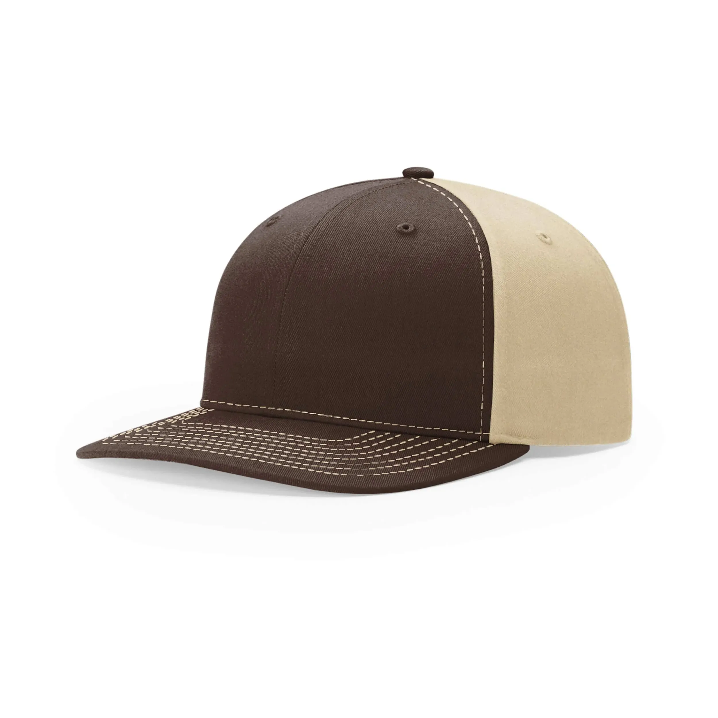 Richardson 312 - Twill Back Trucker Cap Adjustable Brown/ Khaki