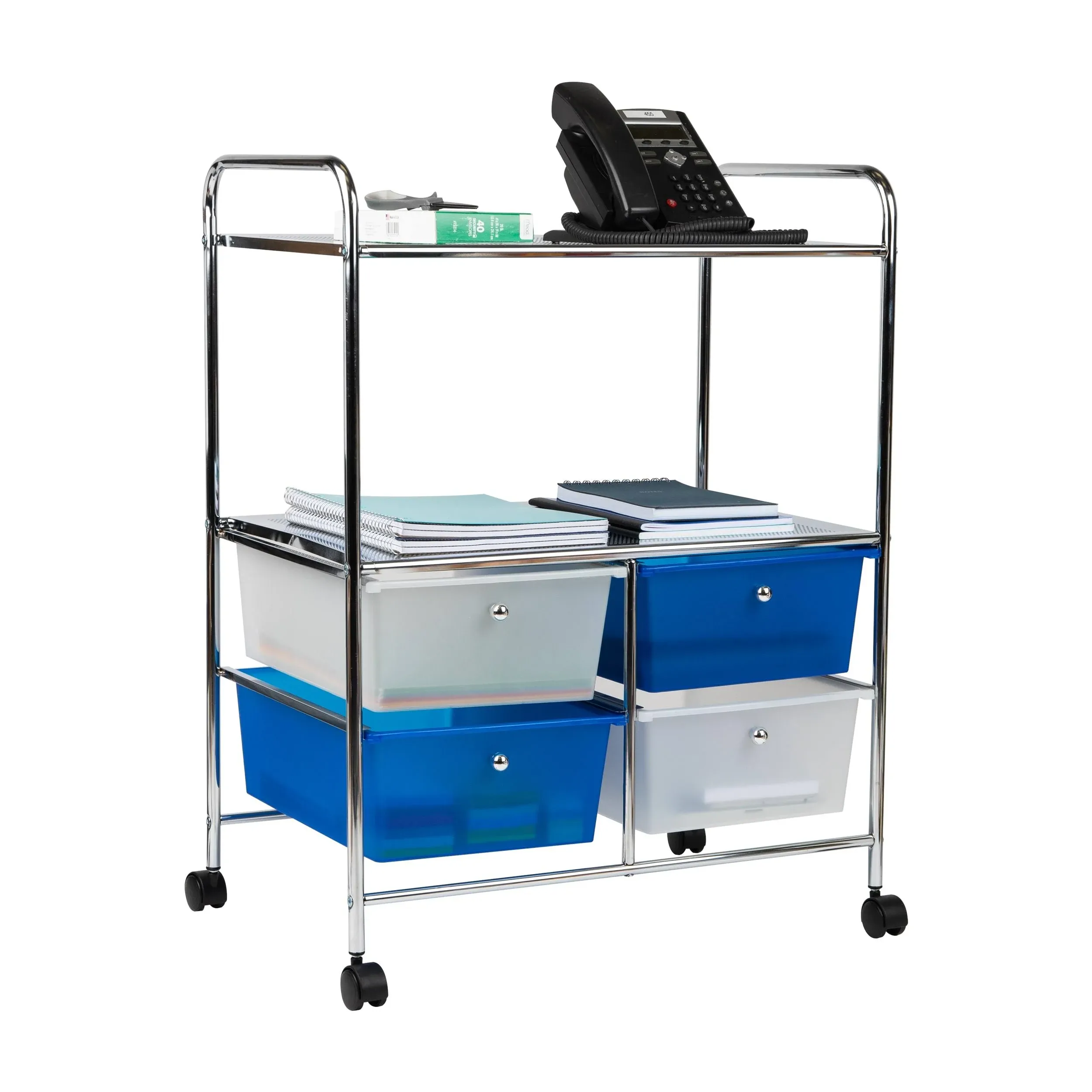 Mind Reader All Purpose Utility Cart with Handles