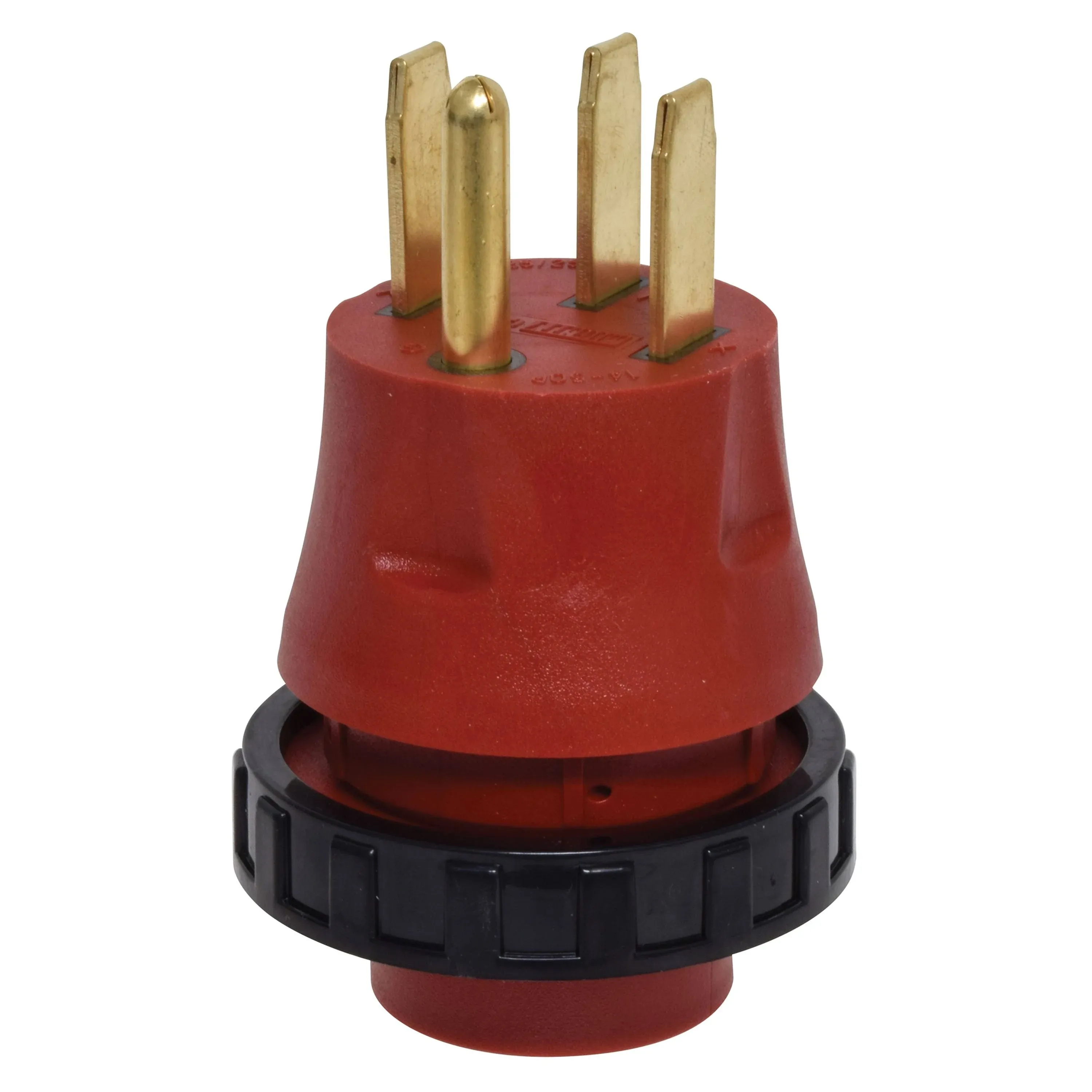 VALTERRA A10-5030DAVP Mighty Cord Detachable Adapter Plug - 50AM to 30AF, Red (Carded)