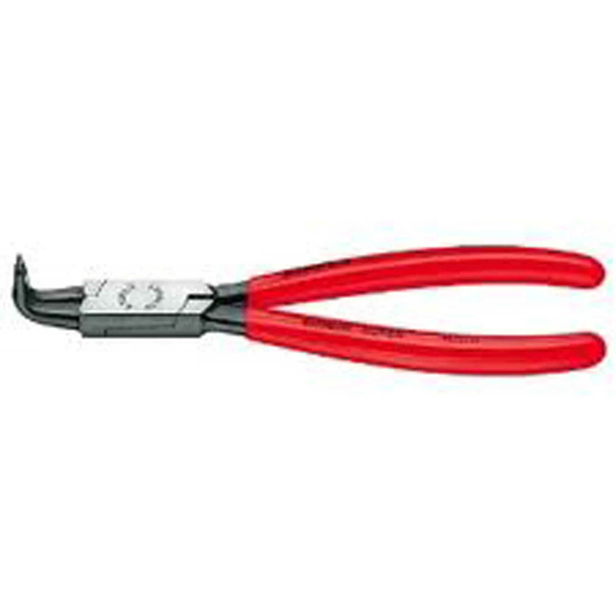 KNIPEX Internal 90 Angled Snap Ring Pliers-Forged Tips