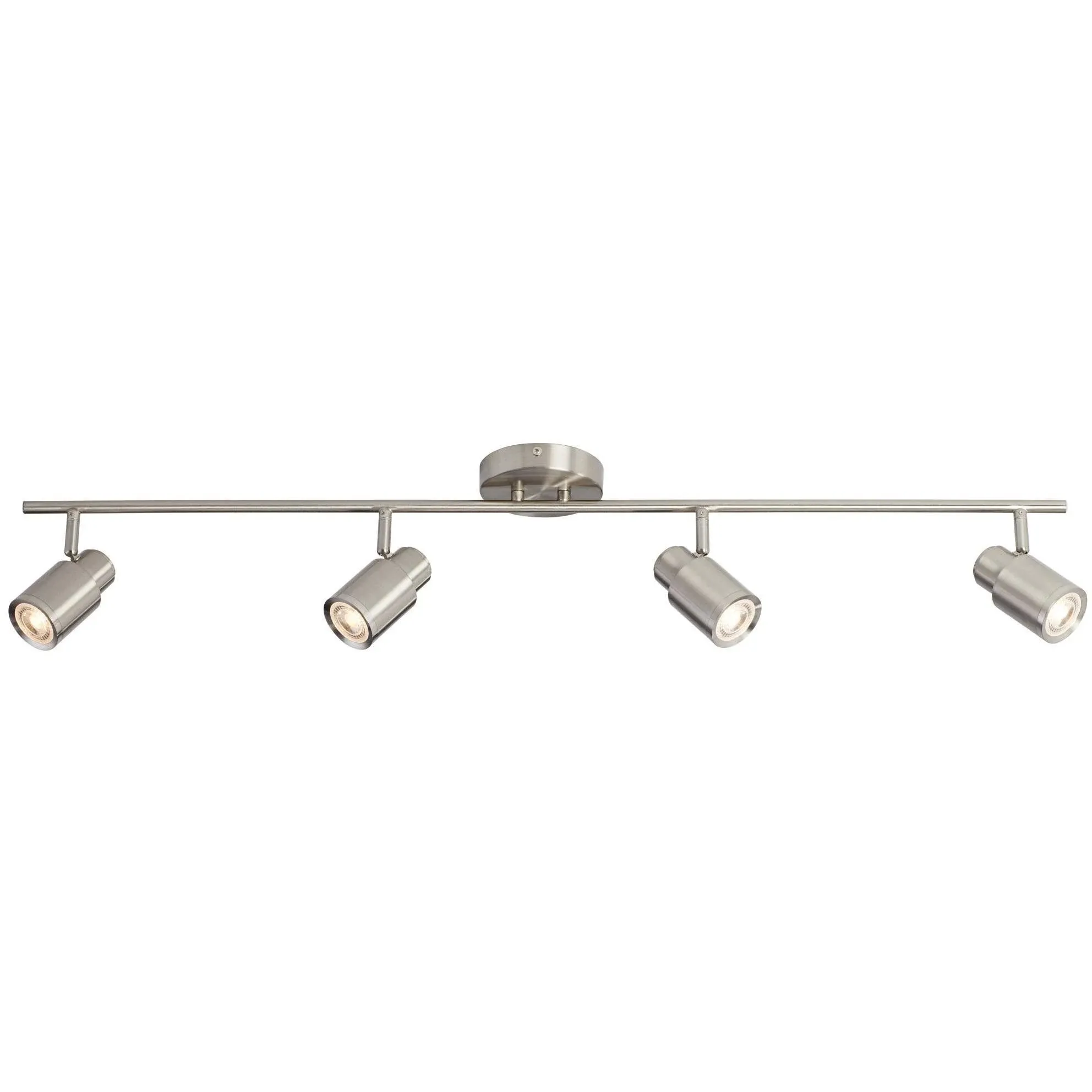 ProTrack Melson 8.5 Watt GU10 Brushed Nickel LED Wall or Ceiling Track Light Fixture Kit