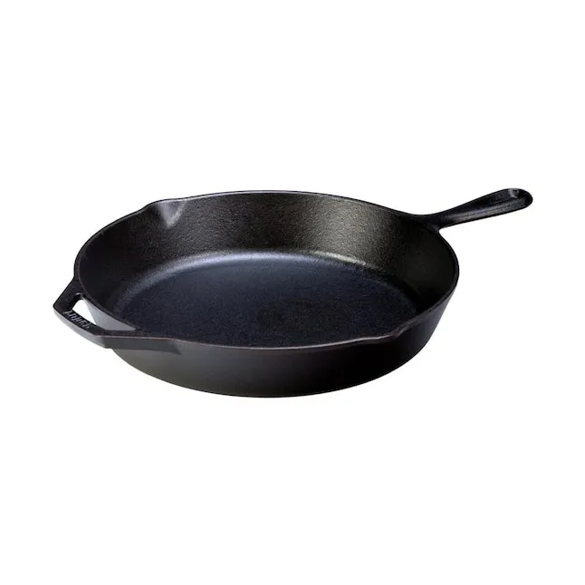 Lodge Cast-Iron Skillet with Assist Handle - 12" Diameter