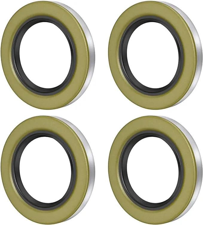 Xspeedonline Pack of 4 10-36-LOTOF4 Double Lip Grease Seals 2.25 x 3.371 Compatible for Dexter 010-036-00, for TruRyde GS-2250DL, for Texcom 22333TBN