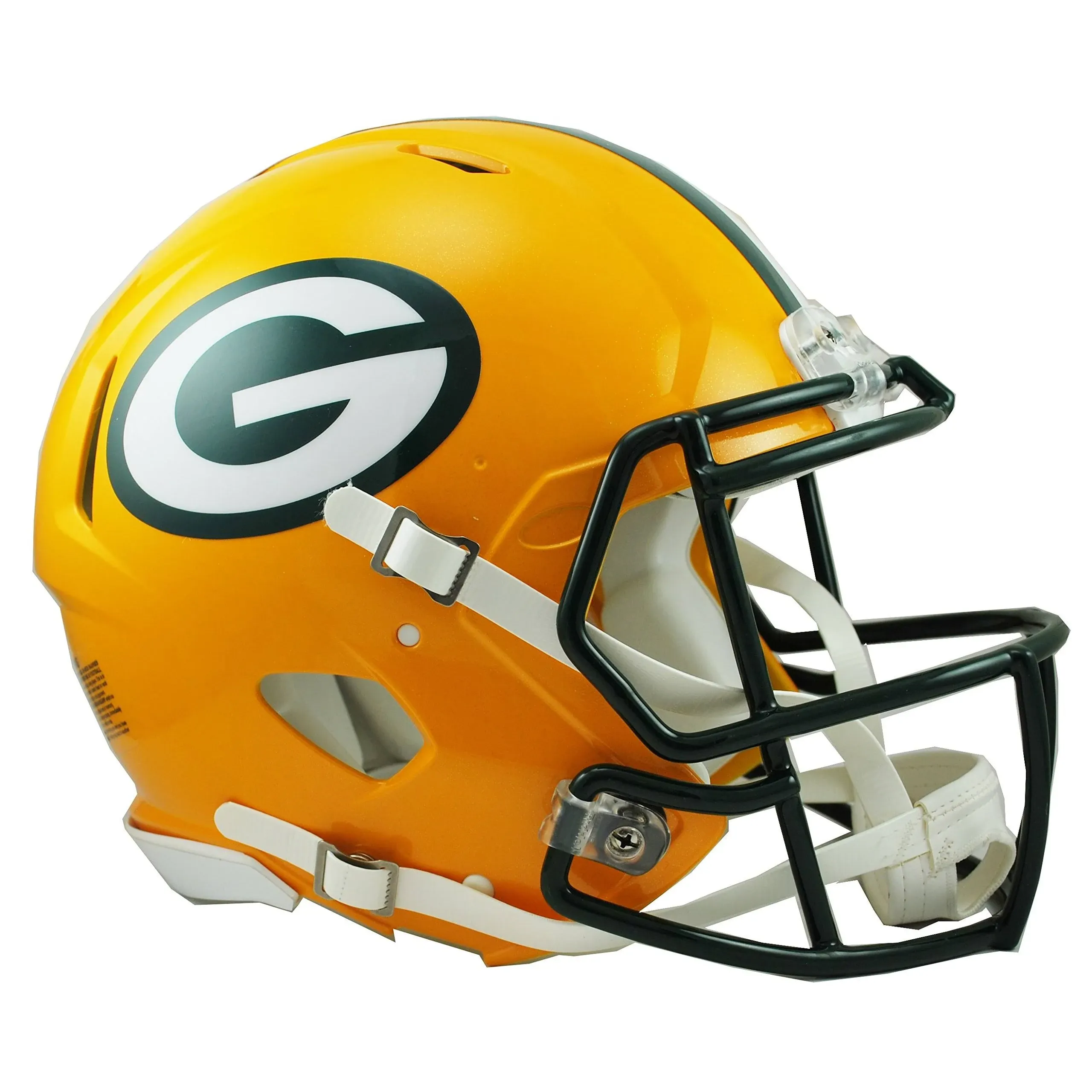 Riddell NFL Green Bay Packers Authentic Speed Full Size Helmet Yellow