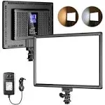 Neewer Ultra-Thin LED Soft Light Panel with LCD Display Light Kit for TikTok