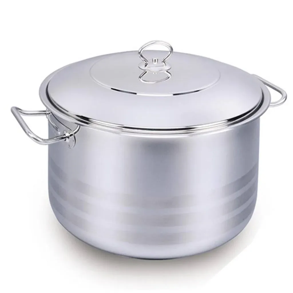 Korkmaz Stockpot with Lid (16qt)