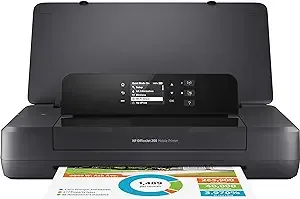 HP - OfficeJet 200 Mobile Inkjet Printer - Black