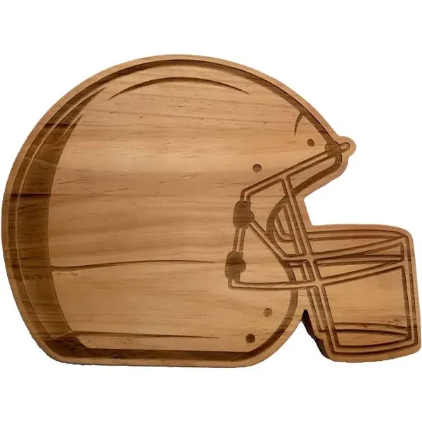 Football Helmet Wood Board, 11.25" x 15"