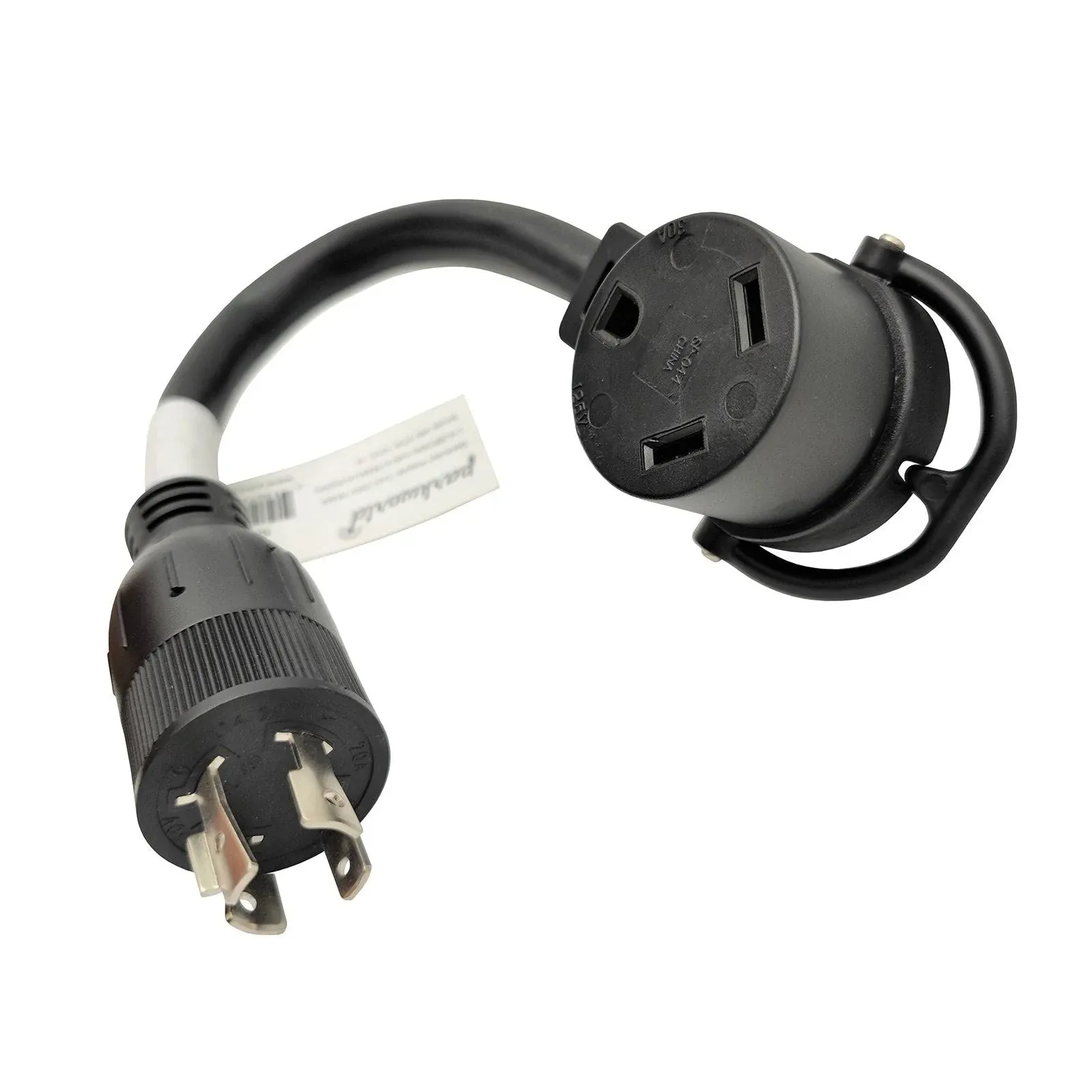 Parkworld 62657 Adapter Cord 4-Prong 20A Generator Locking Male Plug L14-20P to ...