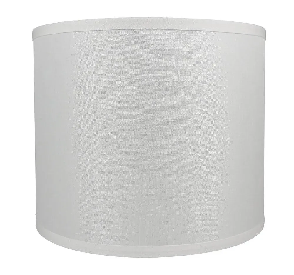 Classic Smooth 12" Linen Drum Lamp Shade Urbanest Color: Off White