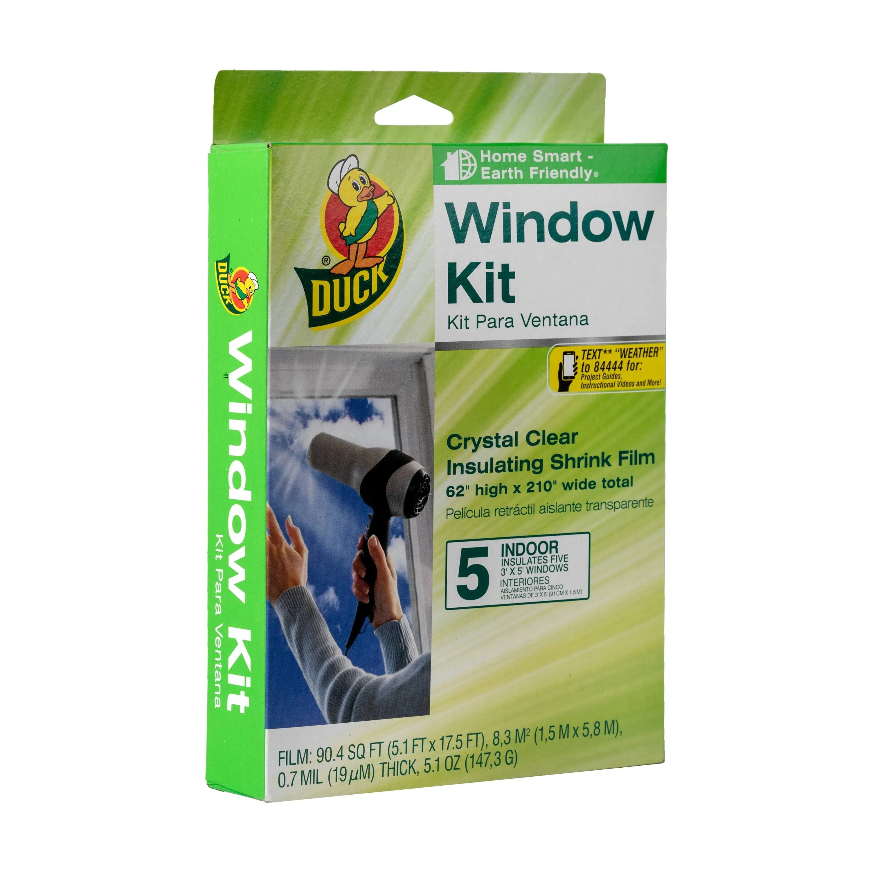 Duck Indoor 5-Window Shrink Film Kit