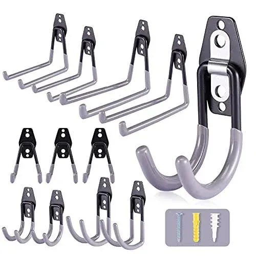 PHUNAYA 12 Pack Garage Hooks