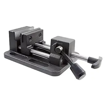 HHIP 3900-0183 Pro-Series High Grade Iron Quick Slide Drill Press Vise, 3 Width