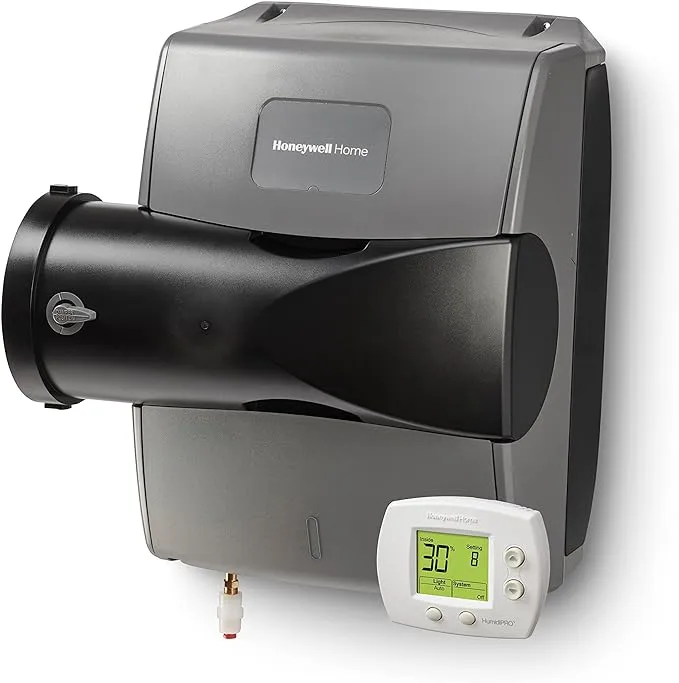 Honeywell Home HE400A Whole House Humidifier and Digital Humidistat