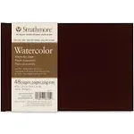 Strathmore (467-8 STR-467-8 48 Sheet No 140 Watercolor Art Journal, 8.5 by 11", 8.5"x11", White, 24