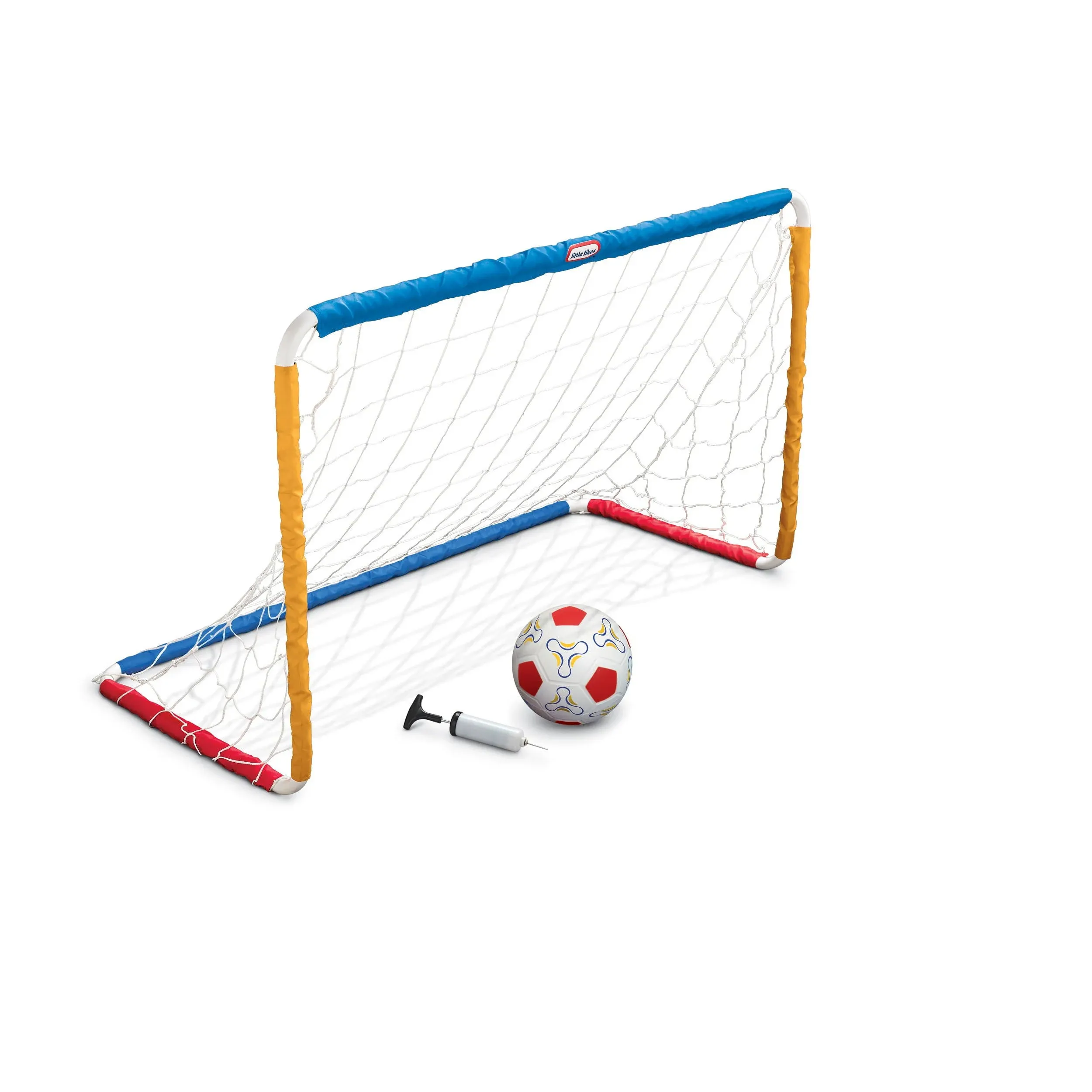 Little Tikes Easy Score Metal Soccer Set ~ NEW 2.5&#039; x 4&#039; Goal Incl Ball + Pump