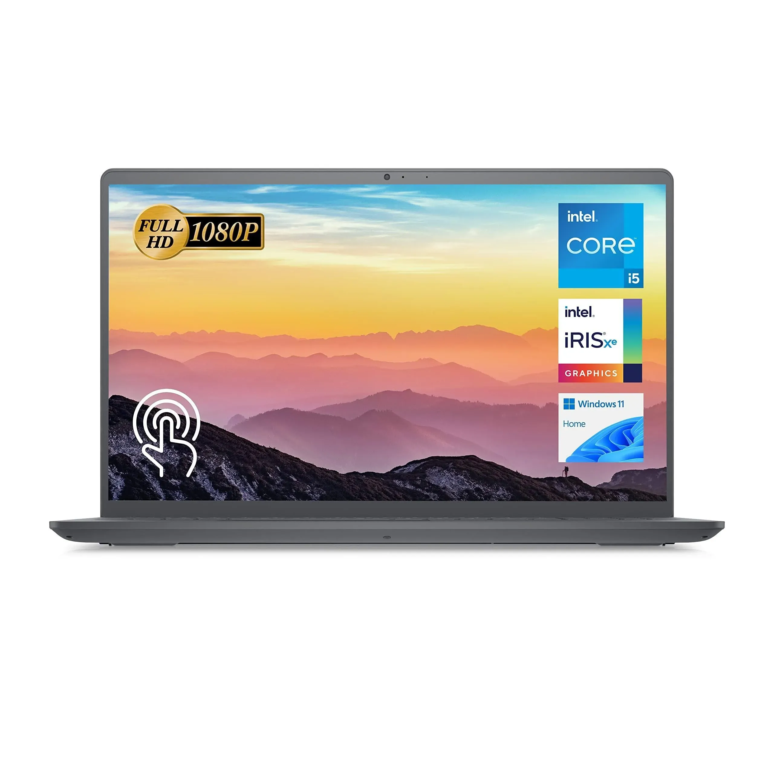 Dell Inspiron 15 3000 Series 3511 Laptop, 15.6" FHD Touchscreen, Intel Core i5-1035G1, 32GB DDR4 RAM, 512GB PCIe SSD, SD Card Reader, Webcam, HDMI, Wi-Fi, Windows 11 Home, Black