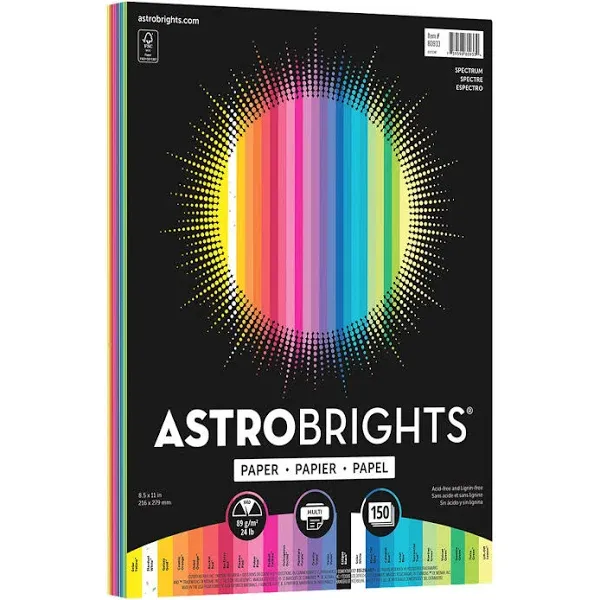 Astrobrights Spectrum Color Paper