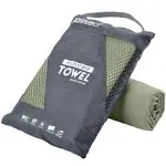 Rainleaf Microfiber Towel Perfect Travel &amp; Sports &amp;Beach Towel. Fast Drying - -