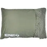 Drift Camping Pillow, Shredded Memory Foam Travel Pillow with Reversible Cover f