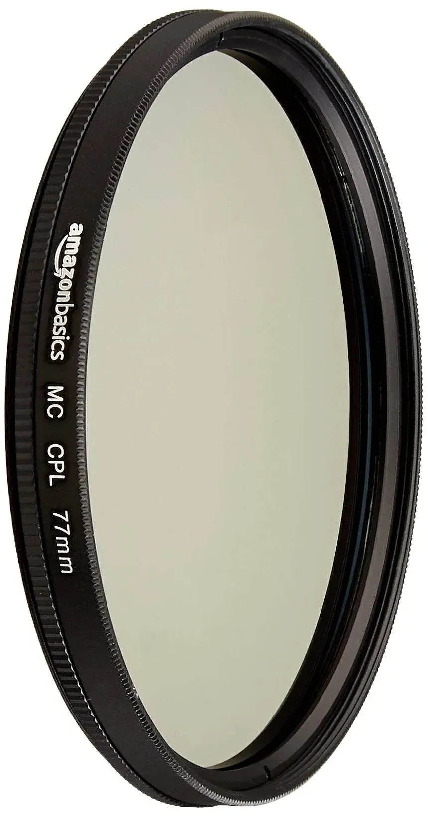 AmazonBasics Circular Polarizer Lens Filter 77mm Multi Coated MC CPL In Case