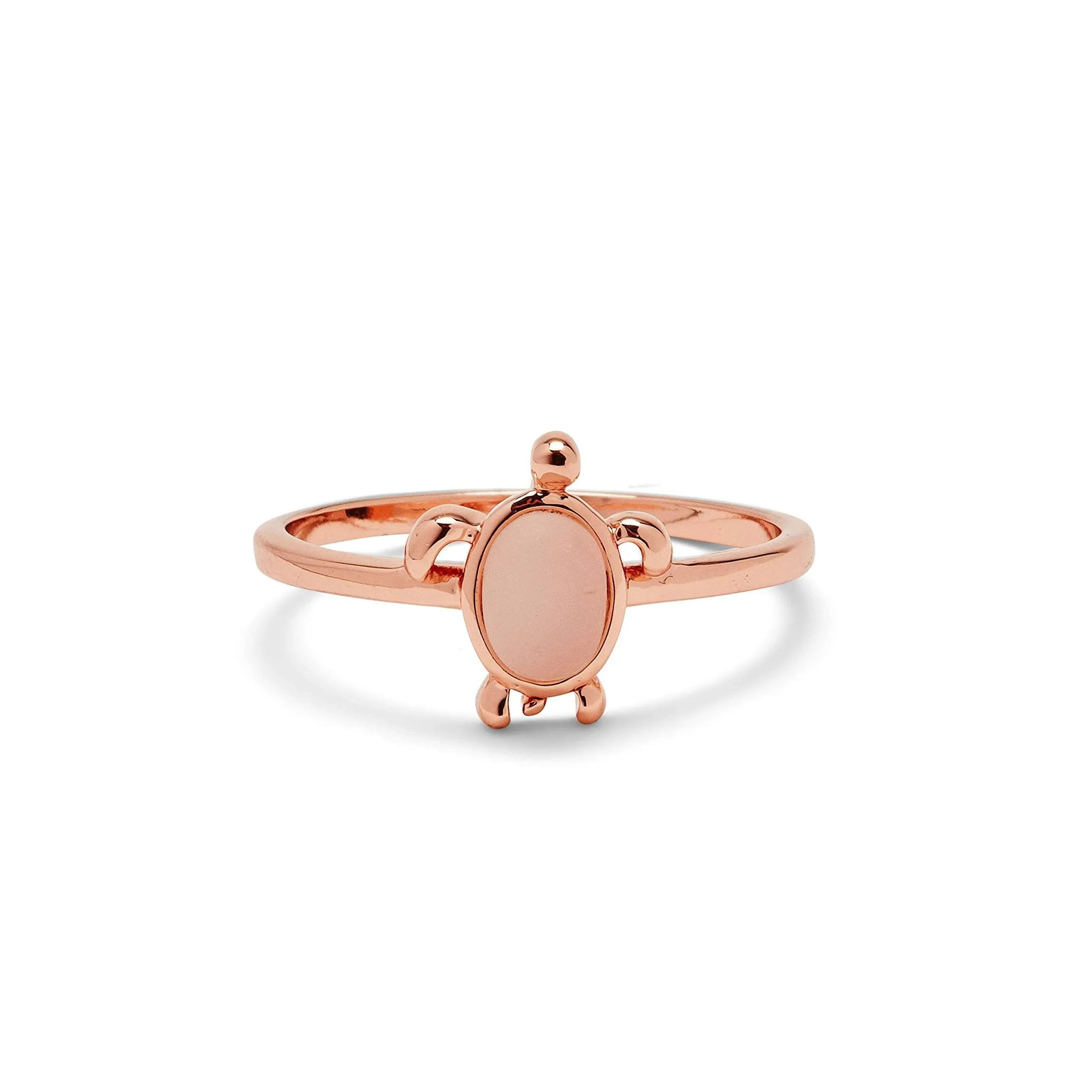 Pura Vida Sea Turtle Ring 7 / Rose Gold